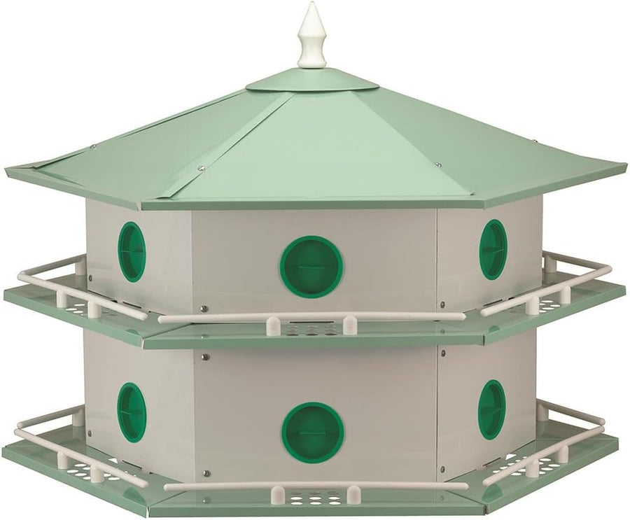 Heath Outdoor Products AH-12D 12 Room Aluminum Purple Martin House